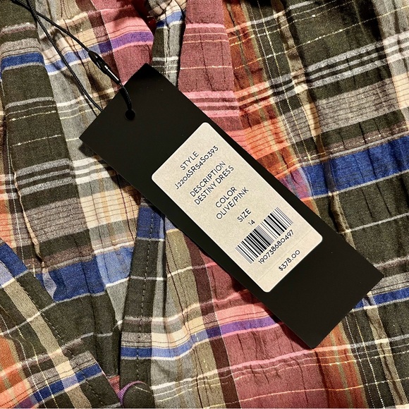 Veronica Beard Multicolor Plaid Dress - Picture 8 of 11